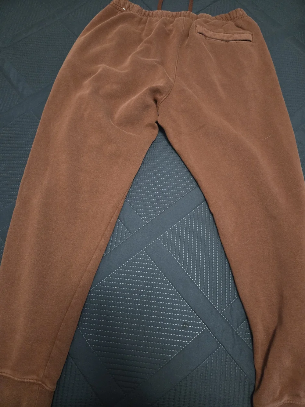 Nike Mens  Brown Fleece Sweatpants Size MED #572